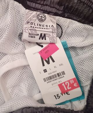 Bañador Hombre Talla M