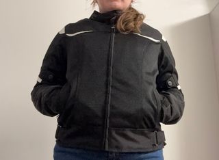 Chaqueta Moto Moore Mujer Talla L Negra
