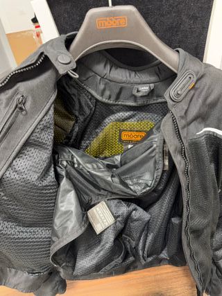 Chaqueta Moto Moore Mujer Talla L Negra