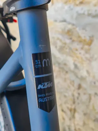 Bicicleta KTM Manarello Talla M Azul