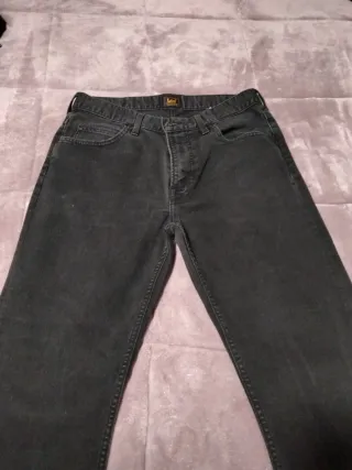 Pantalones vaqueros Lee negros Talla 32