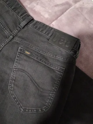 Pantalones vaqueros Lee negros Talla 32