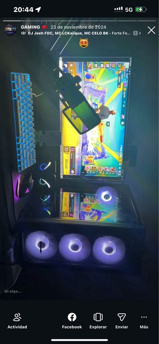 PC Gamer Completo con RGB