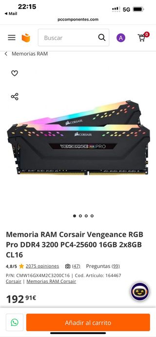 PC Gamer Completo con RGB