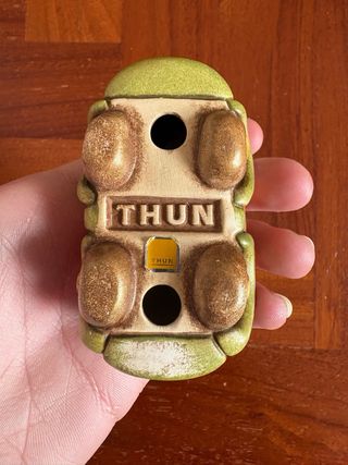 THUN Pulmino Camioncino Arancione Cuori Oro