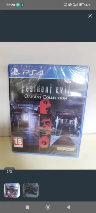 Resident Evil Origins Collection Nuevo
