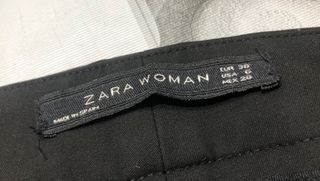 Pantalón Zara Woman Negro