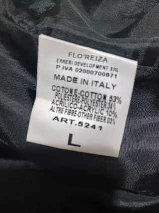 Bolero donna Flo&Jo beige/nero taglia unica