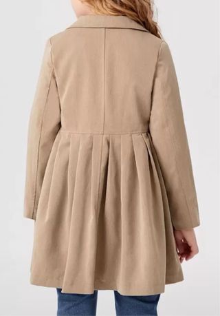 Gabardina niña doble botonadura nueva