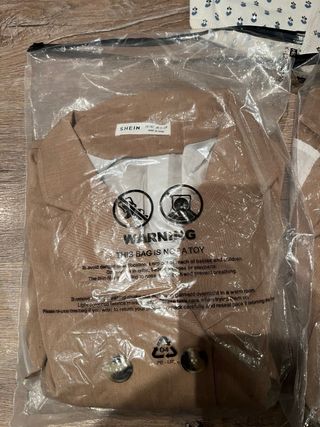 Gabardina niña doble botonadura nueva