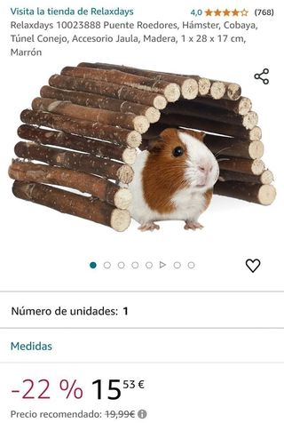 Puente Roedores, Hámster, Cobaya, Túnel Conejo,