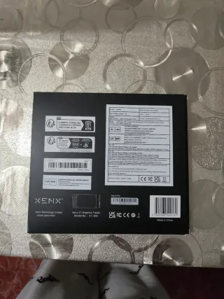 Xenx X1-640 Tableta Gráfica Negra