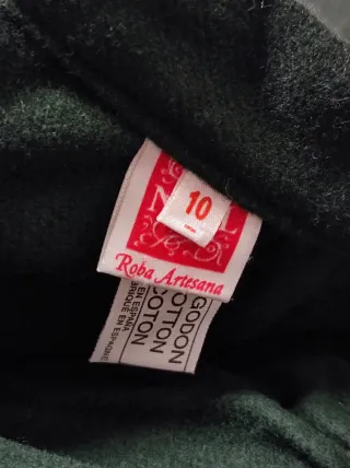 Traje Fallero Saragüell Talla 8-10 Niño Seminuevo