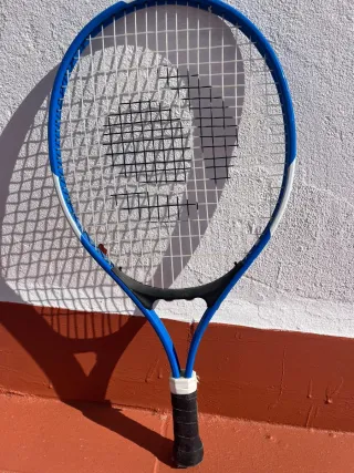 Raqueta de tenis azul para niño