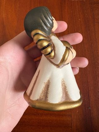 THUN Angelo Bianco Con Cuore Oro Altezza 11 cm