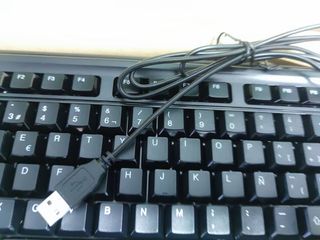 HP 100 Teclado USB Negro