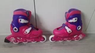 Patines Oxelo Niños Ajustables Rosa
