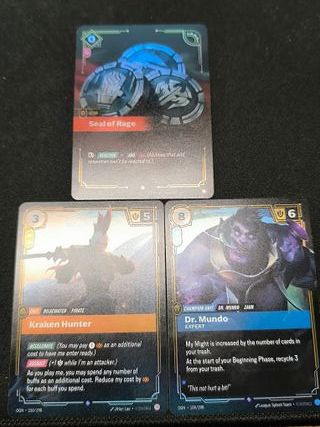 League Of Legends Riftbound - Seal of Rage