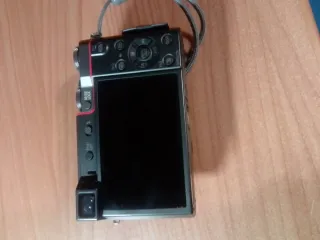 Macchina fotografica Panasonic nera