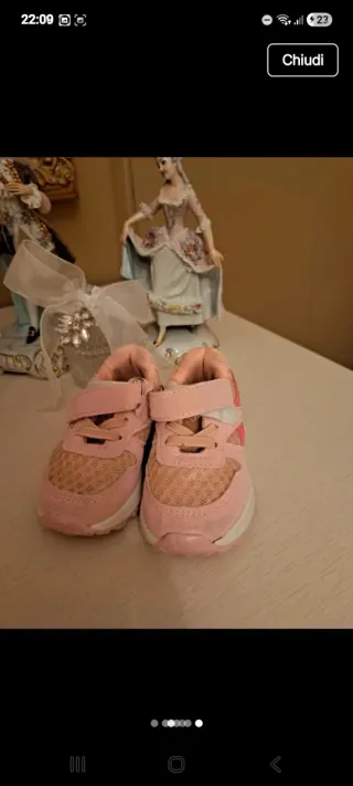 Scarpe bambina tennis eleganti sandalo