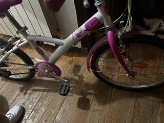 Bicicleta infantil niña morada
