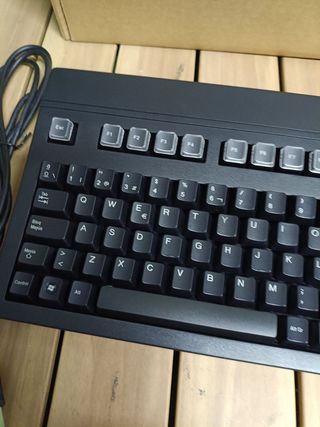 Teclado Mustek Tpv Ack-700u Usb Negro Ack-700un