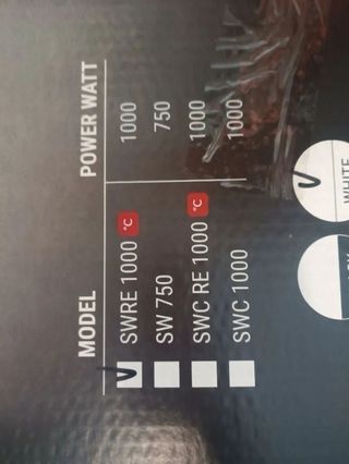 Panel calefactor por infrarrojos SWRE 1000