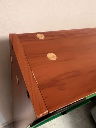 Mesa de billar verde