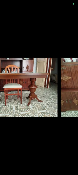 Mesa de libro de madera