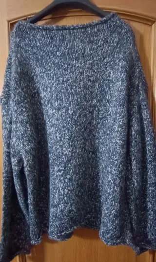 Jersey Zara gris con etiqueta