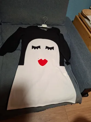 Vestido 'camisetas 'cara sonriente talla M