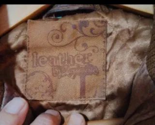 Chaqueta Biker Piel Ovino Y2K