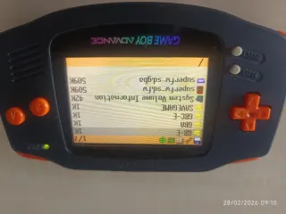 Game Boy Advance flash card