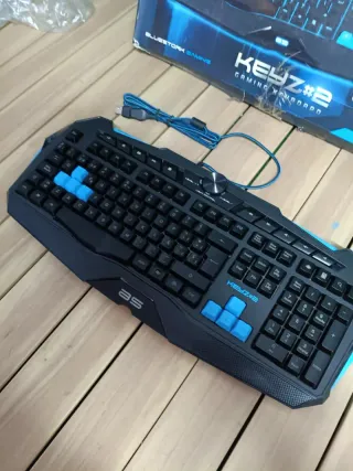 Teclado Gaming Bluestork Multimedia Keyz1/SP