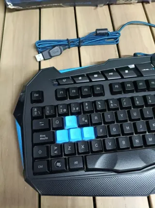 Teclado Gaming Bluestork Multimedia Keyz1/SP