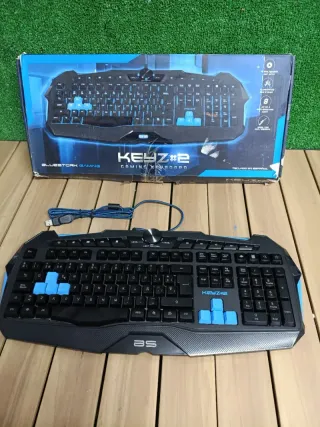 Teclado Gaming Bluestork Multimedia Keyz1/SP