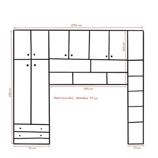 Dormitorio en madera claro