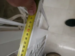 Valla de seguridad para escaleras