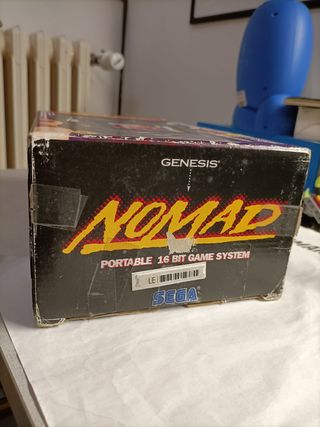 Sega Genesis Nomad Console Box Mega Drive