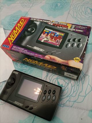 Sega Genesis Nomad Console Box Mega Drive