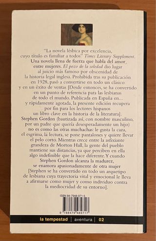 Libro “El pozo de la soledad” - Radclyffe Hall