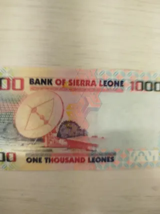 Billete 100 Mil Leones Sierra Leona