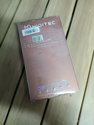 Altavoz Bluetooth HIDITEC Harum Rosa 10W