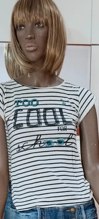 Camiseta a rayas Too Cool For School
