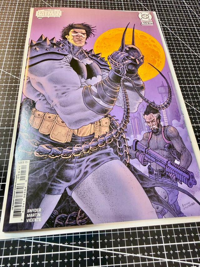 Comic USA Absolute Batman 8 Portada de Villalobos