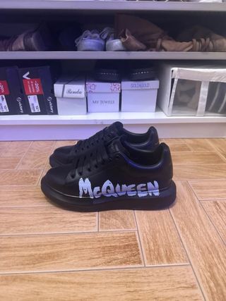 Alexander McQueen Scarpe Sneakers Nero Multicolor