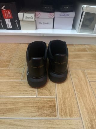 Alexander McQueen Scarpe Sneakers Nero Multicolor