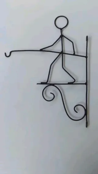 Bases de hierro para macetas