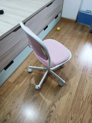 Silla Escritorio Infantil Ikea Rosa