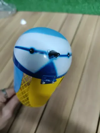 Comedero Pajaros Colgante Dorado